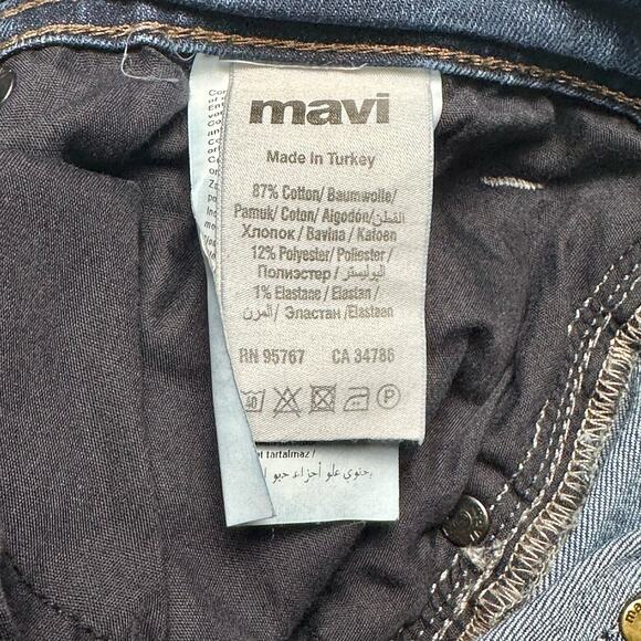 Mavi | Men | Matt Relaxed Mid Rise Straight Leg Jeans | Size 32x32 - Picture 7 of 14